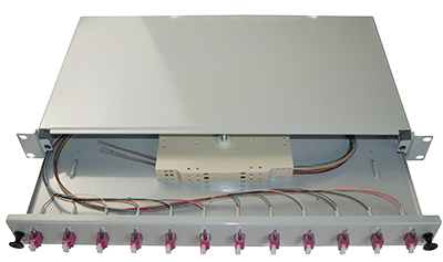 LWL Spleißbox Novuslan 12xLCdx OM4