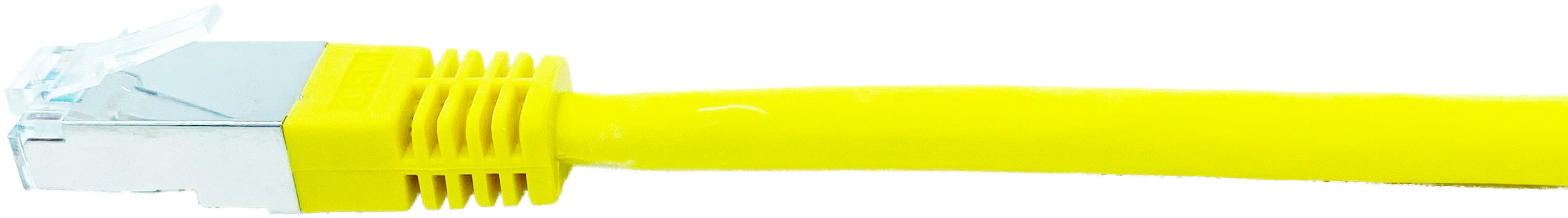 Kupferpatchkabel Cat.6 250MHz 0,25m gelb