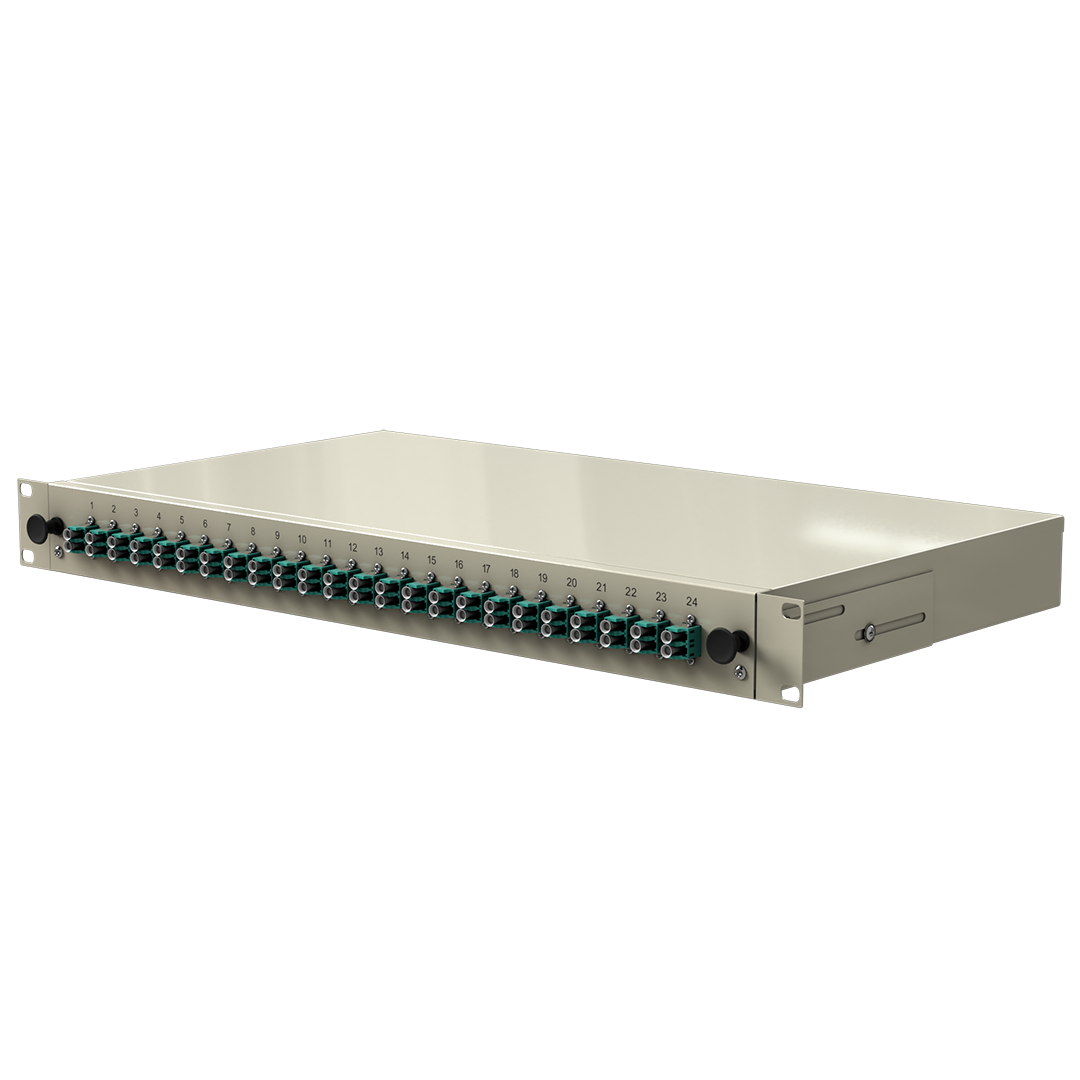 LWL Spleißbox Novuslan 24xLCdx OM3