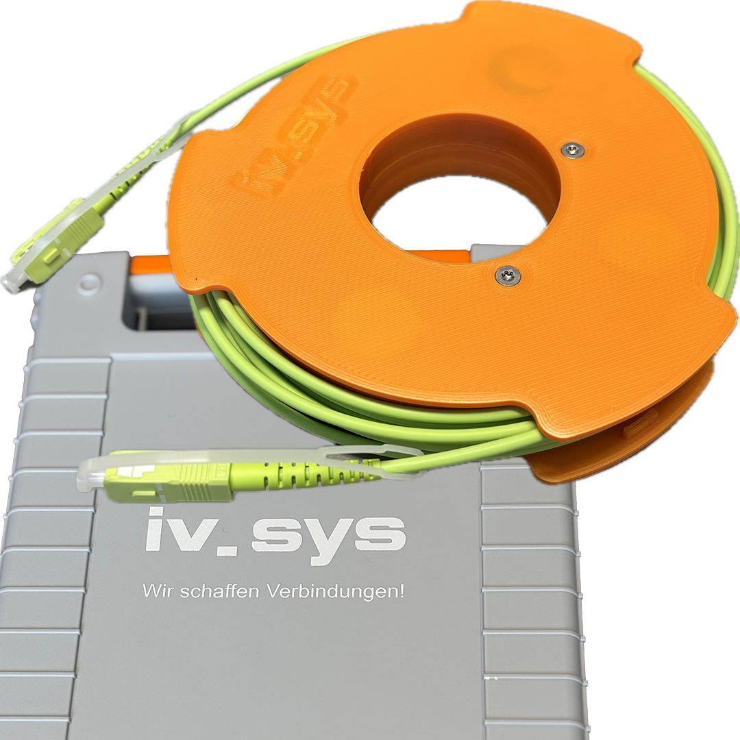 Modulare Vorlauffaserspule 100m OM4 SC-SC