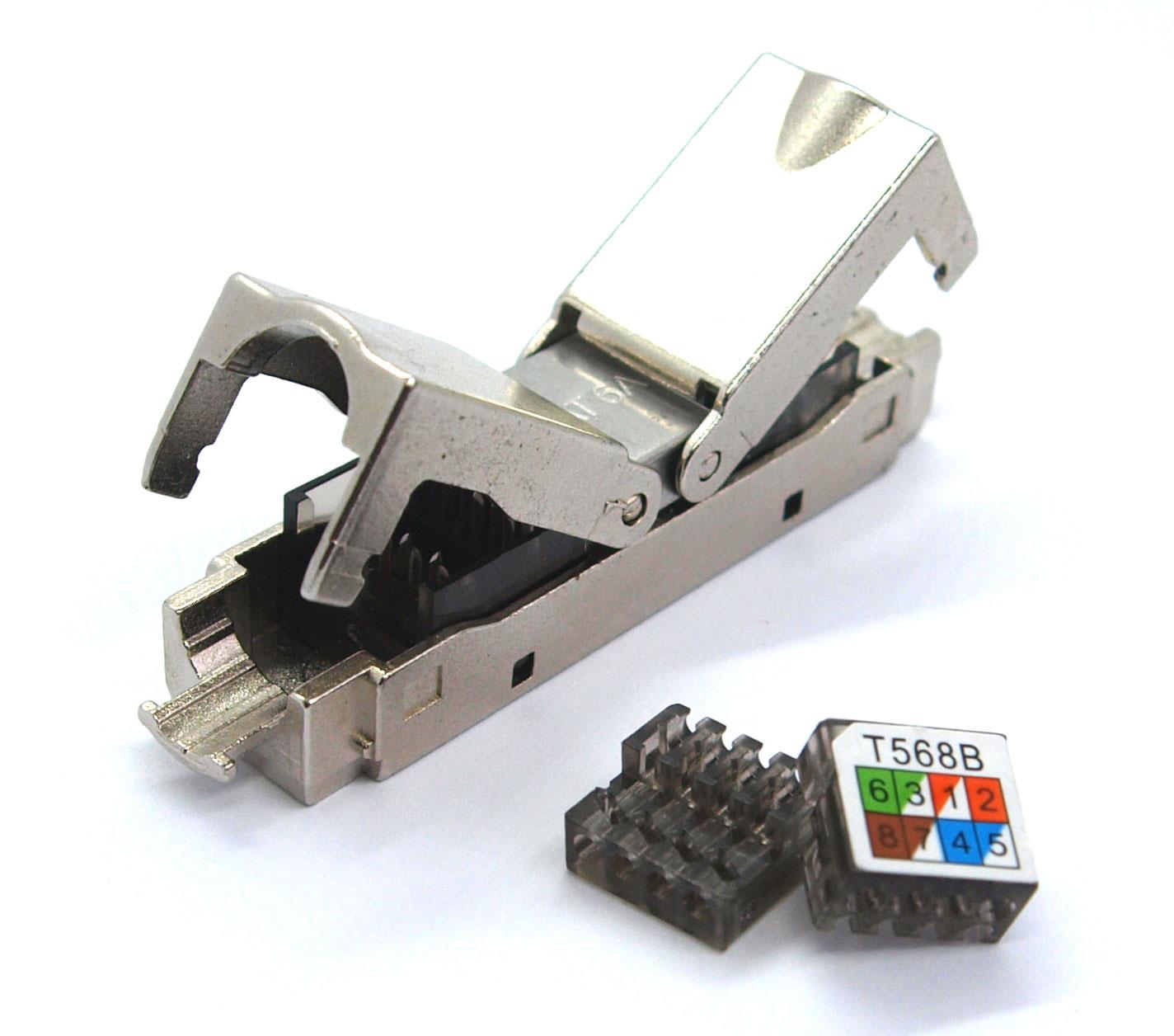 CAT.6A Kabelverbinder Modular für AWG 22 bis 26