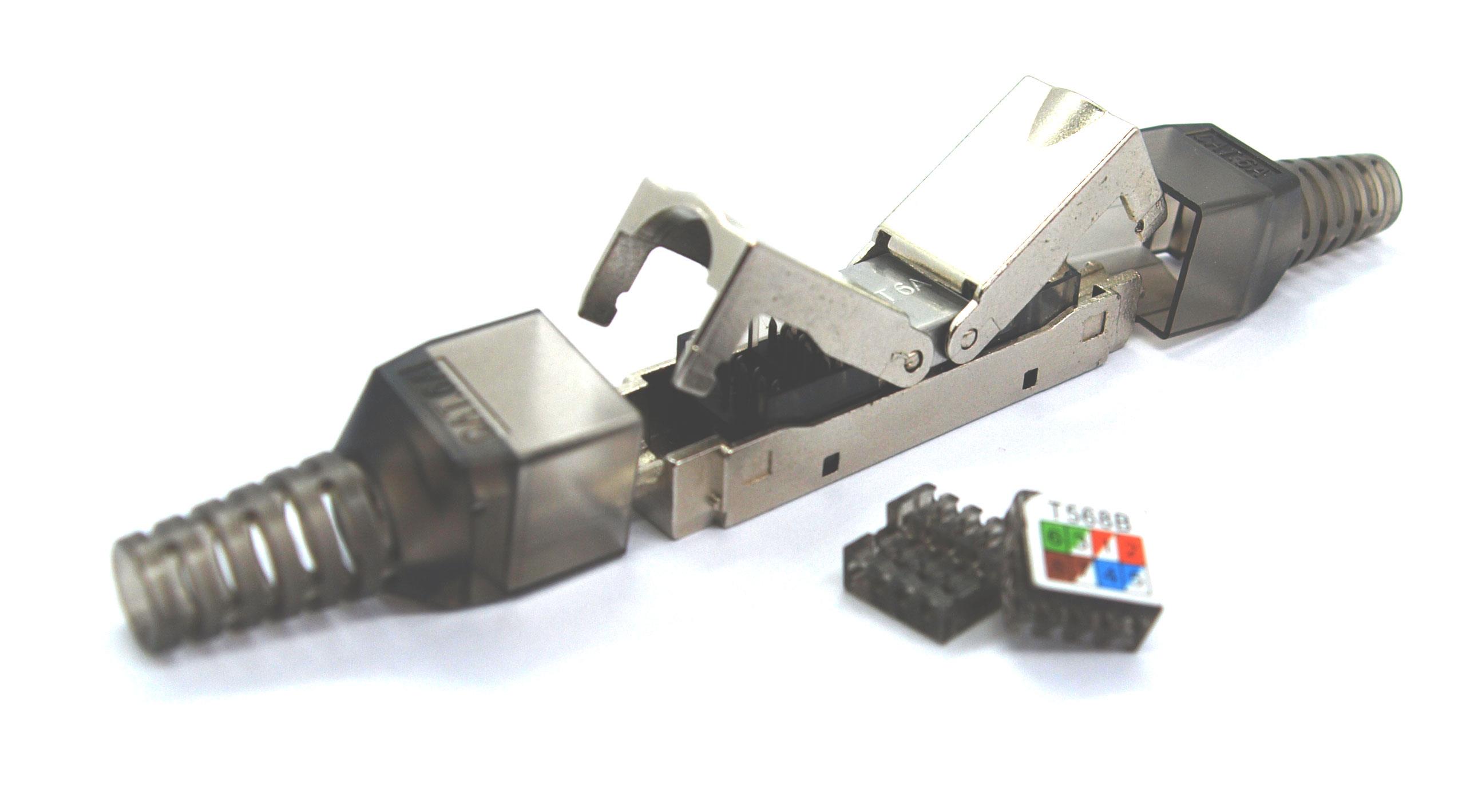 CAT.6A Kabelverbinder Modular für AWG 22 bis 26