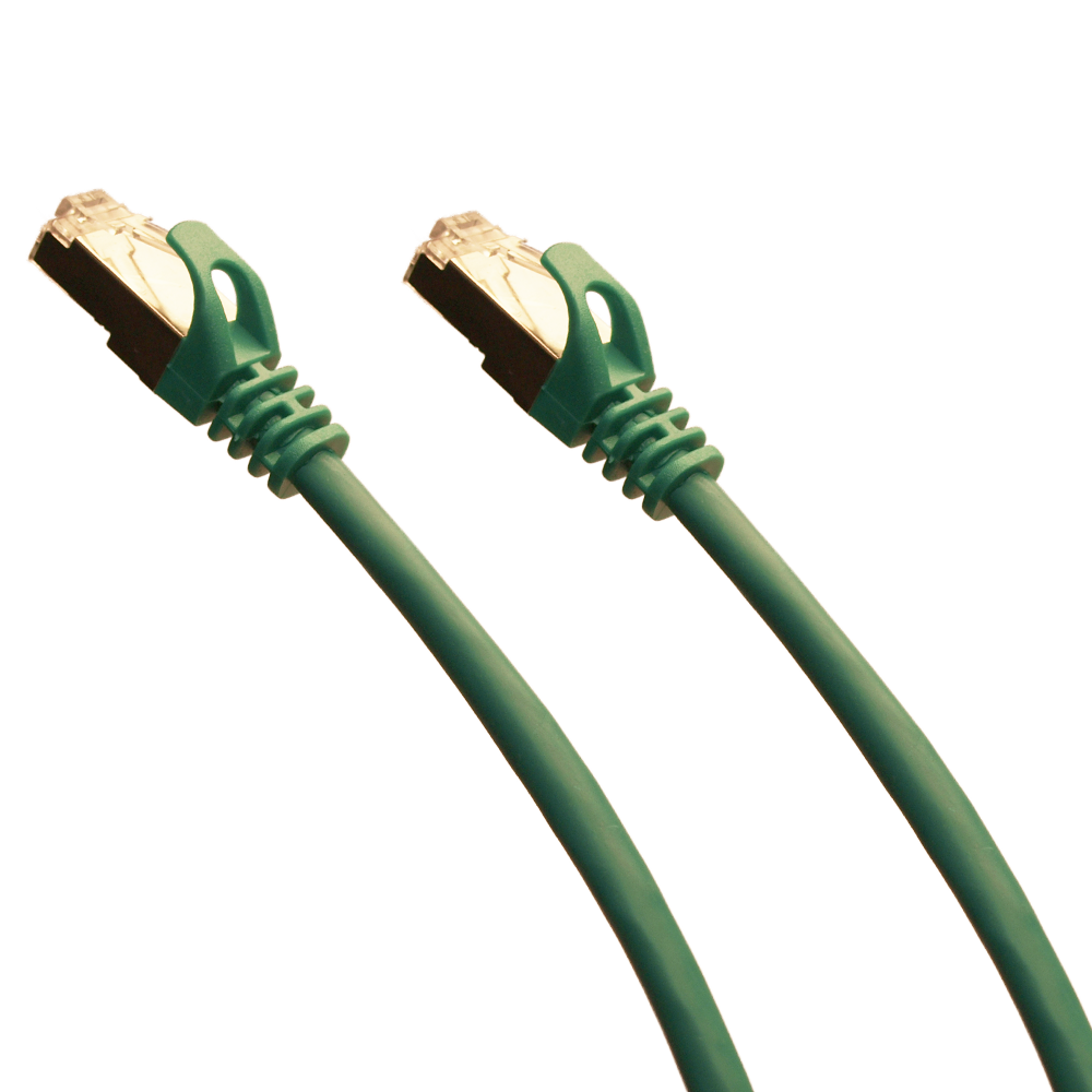 Patchkabel Superflex Cat.6A TPE 05,00m grün