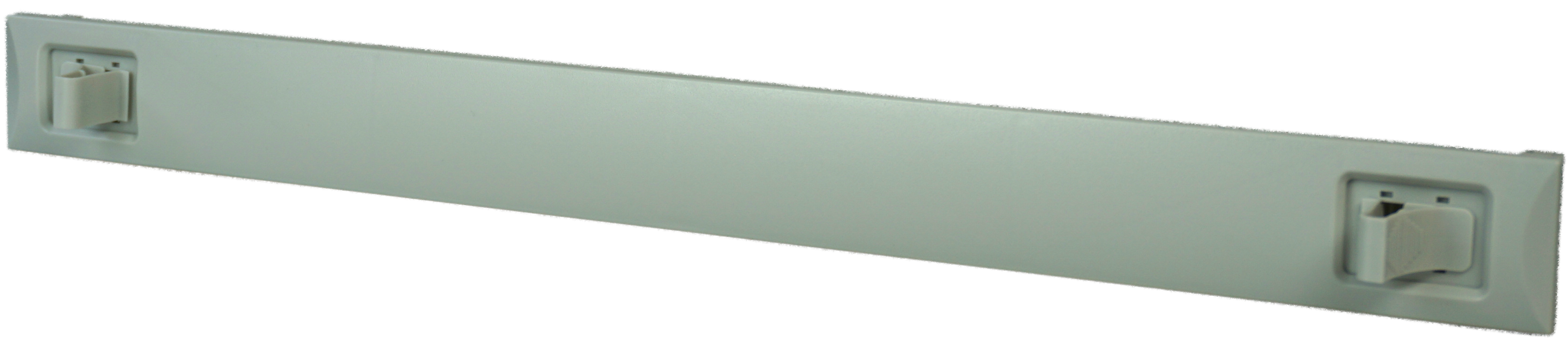 Blindplatte 1HE Kunststoff