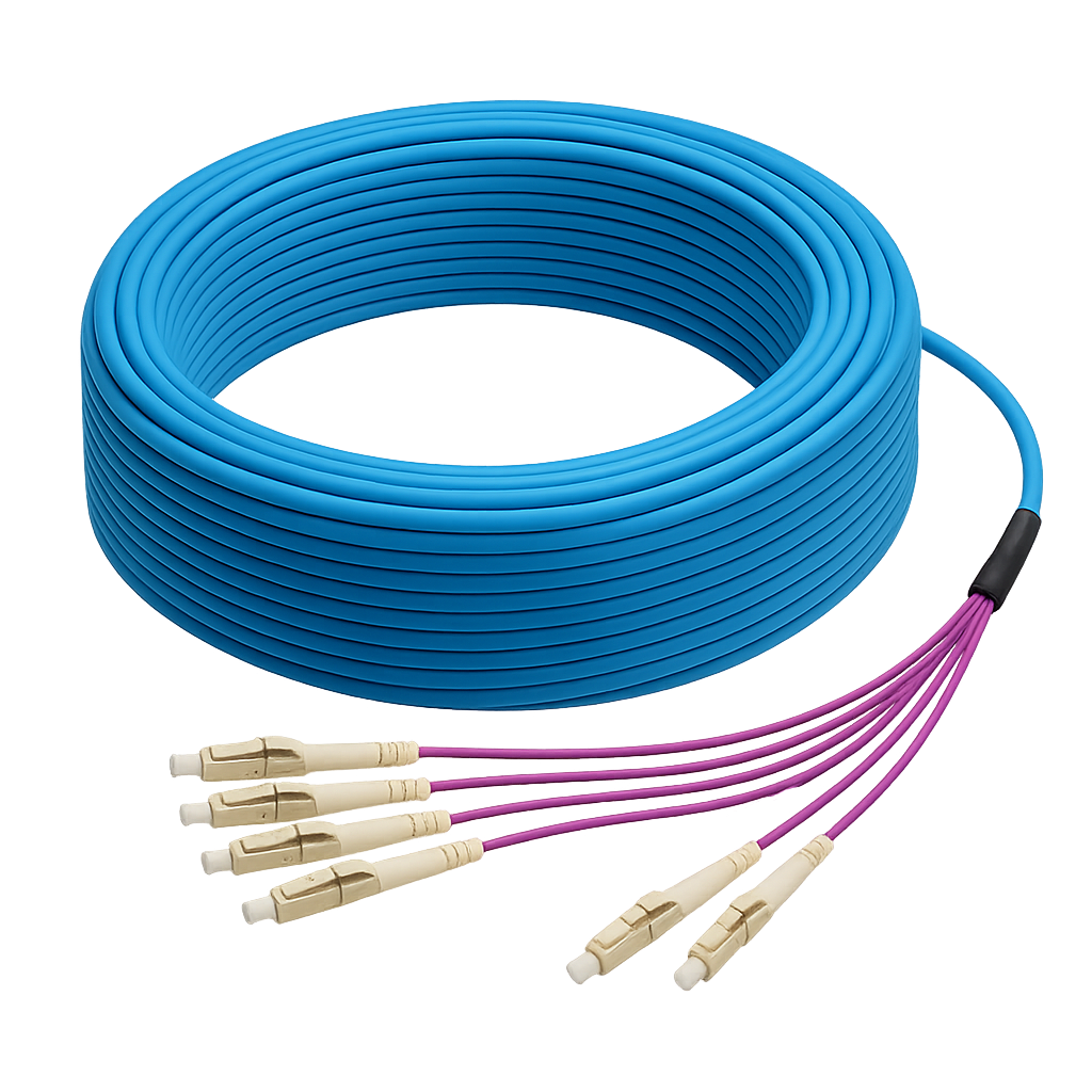 U-DQ(ZN)BH 12G50/125 OM4 LC/LC 60,00m