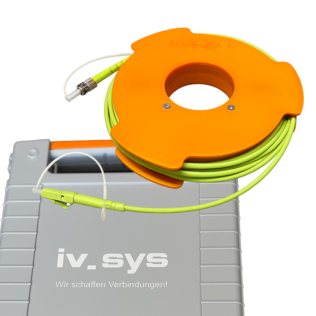 Modulare Vorlauffaserspule 100m OM5 LC-ST