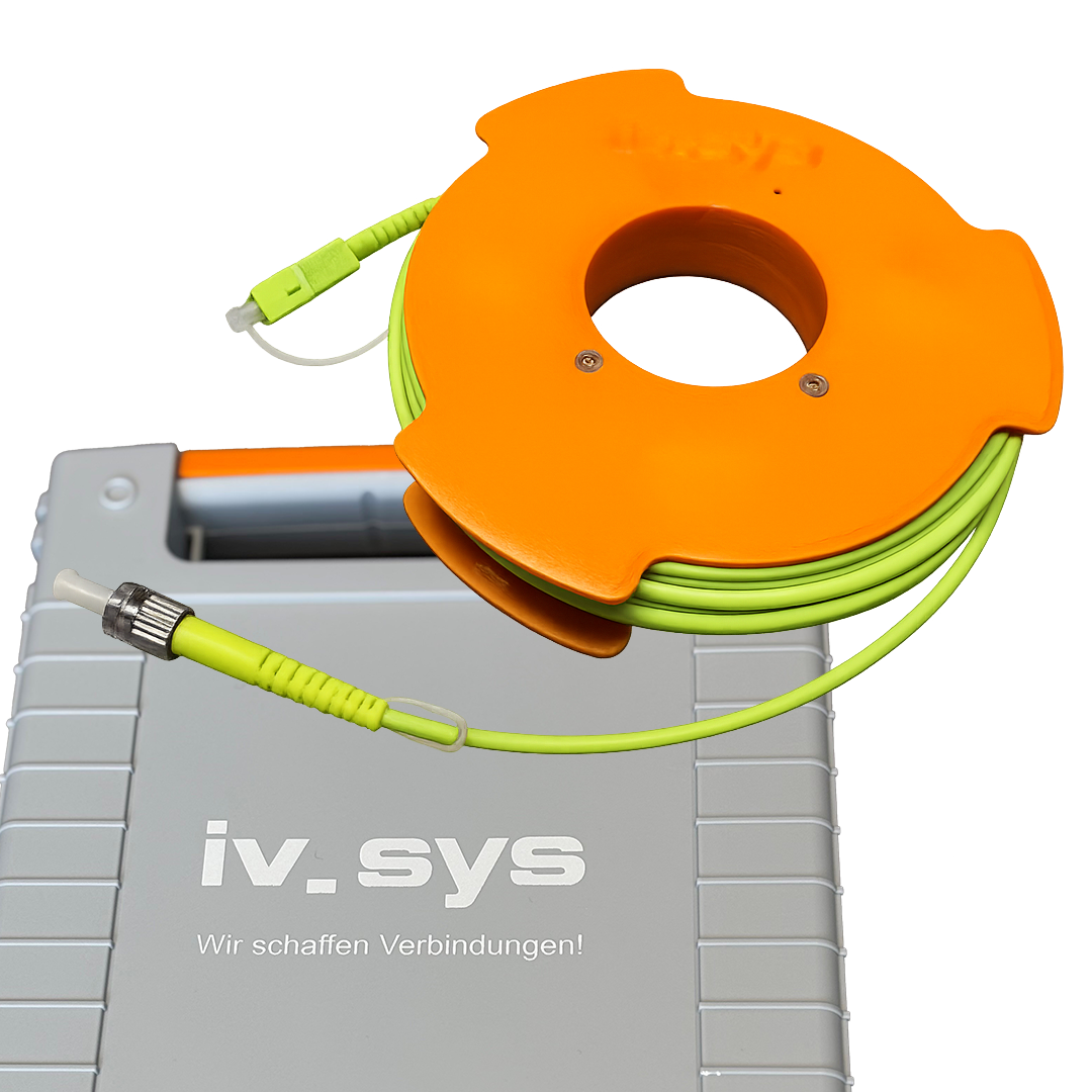 Modulare Vorlauffaserspule 100m OM4 SC-ST