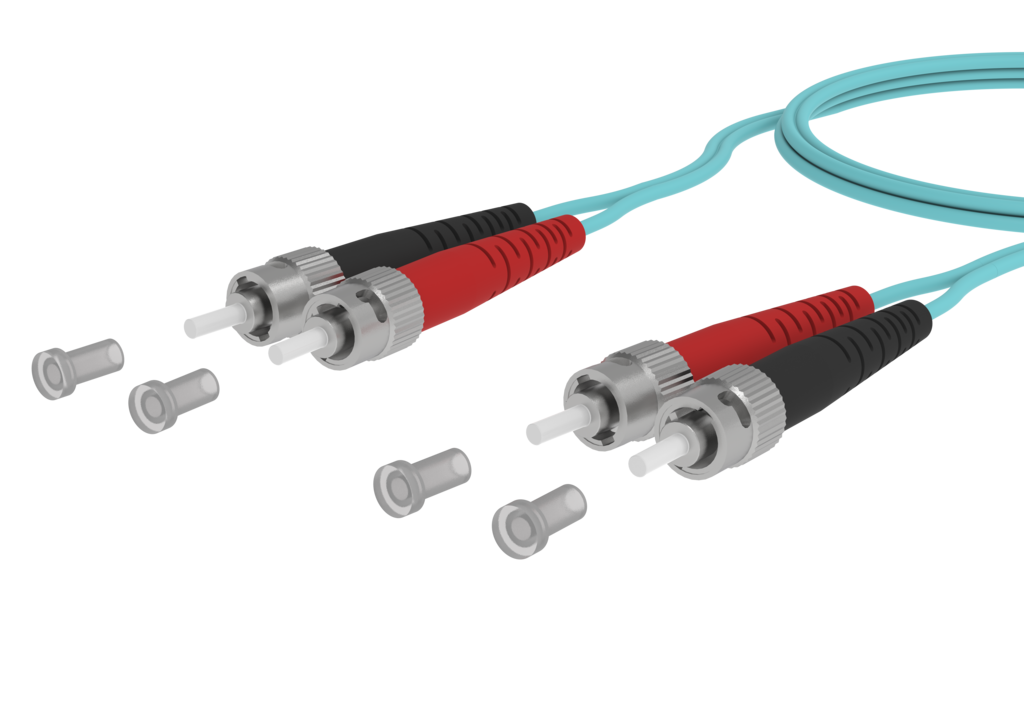 OpDAT Patchkabel ST PC/ST PC OM3 5,0m