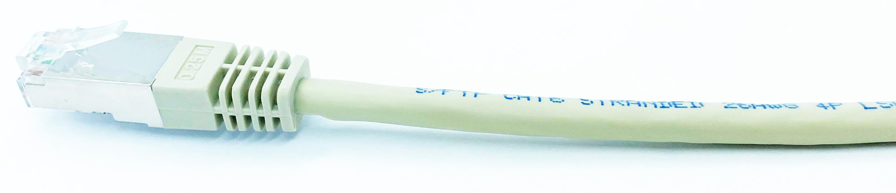 Kupferpatchkabel Cat.6 250MHz 30,0m grau