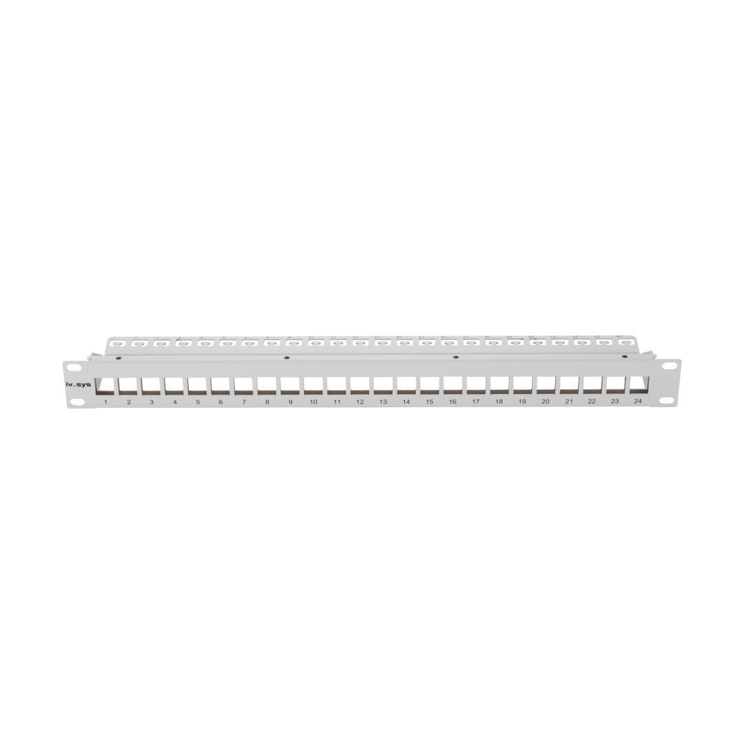 iv.sys Patchpanel Modular für 24 Keystone Module