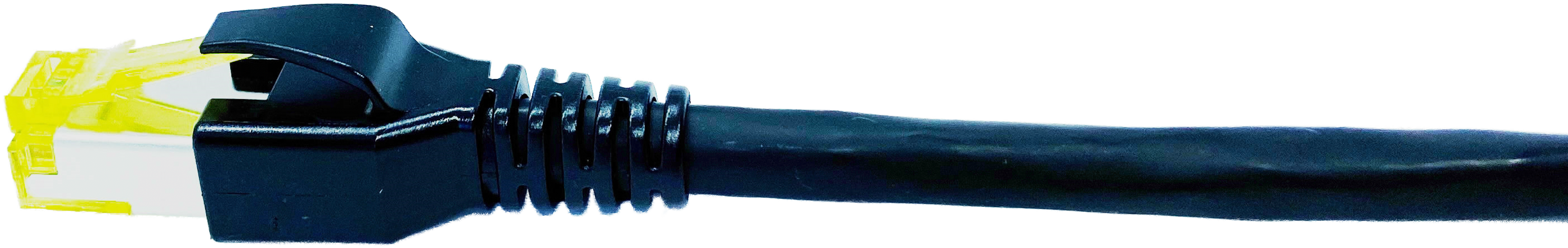 Kupferpatchkabel Cat.6A FlexBoot  07,00m schwarz