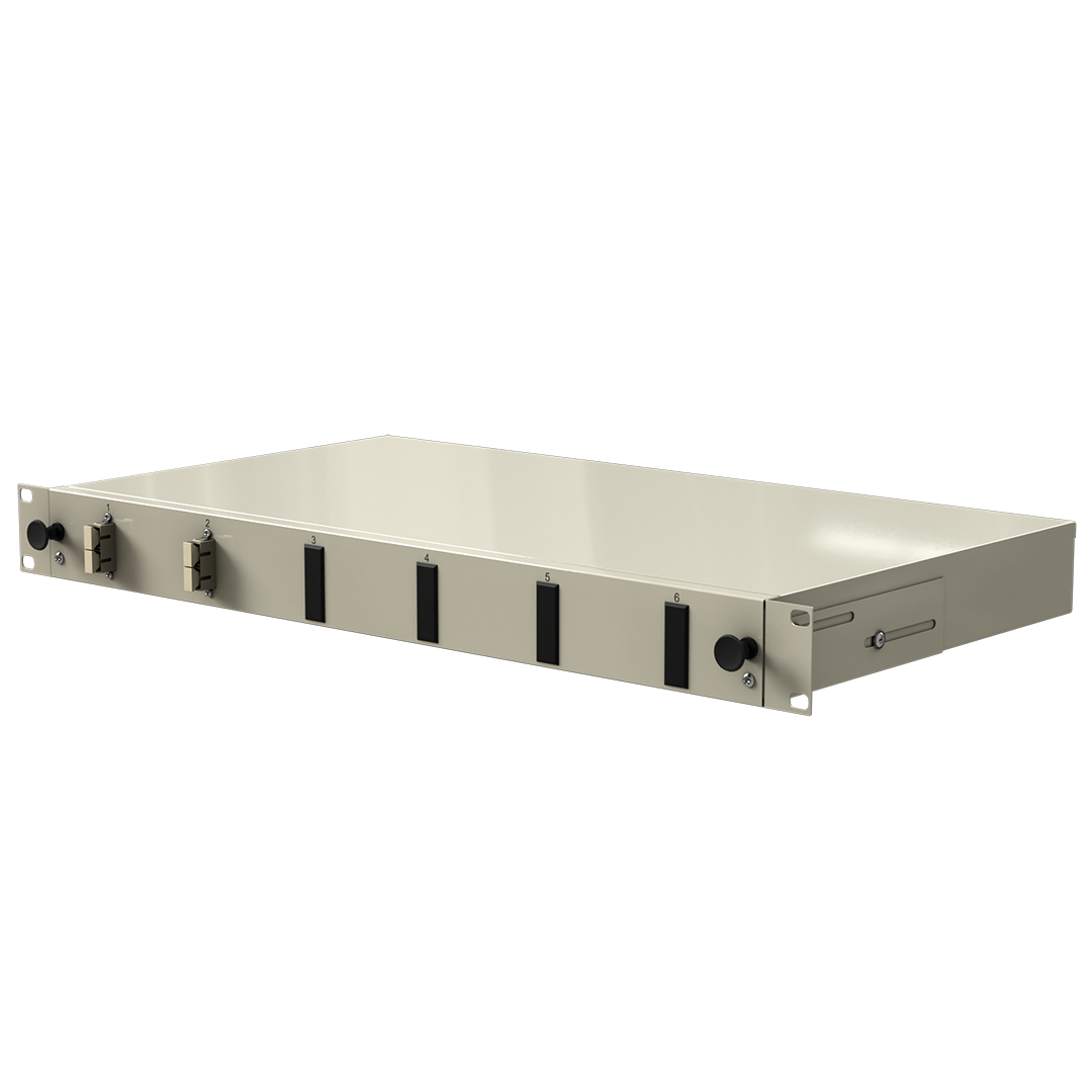 LWL Trunkbox Novuslan 2xSCdx nur Kupplung aqua