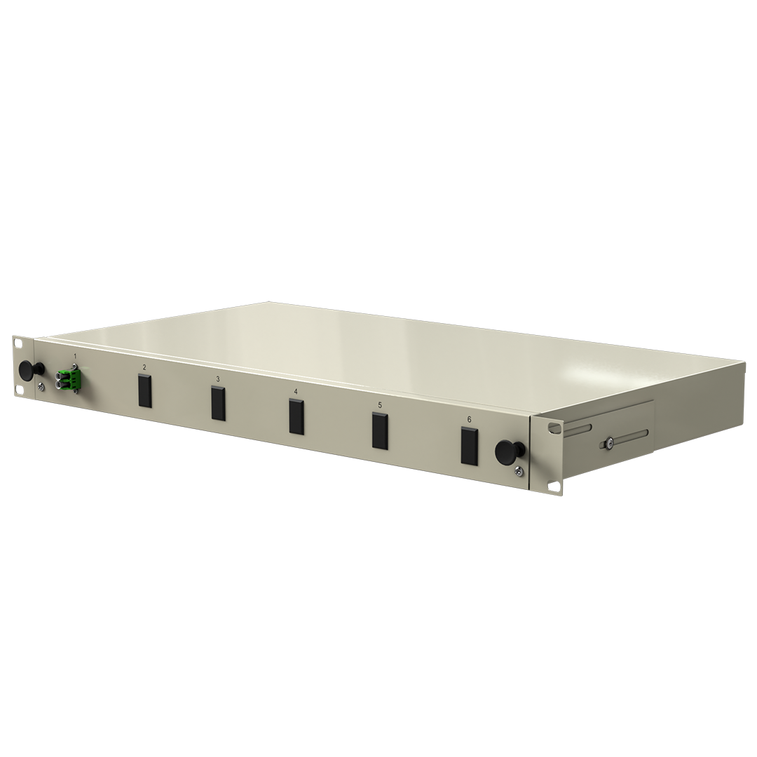 LWL Trunkbox Novuslan 1xLCdx Kupplung grün