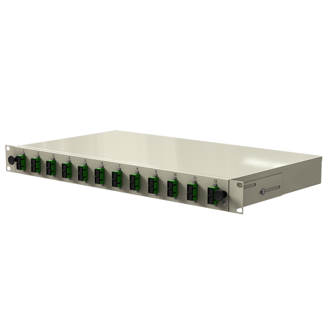 LWL Spleißbox Novuslan 12xSCdx APC8° E9